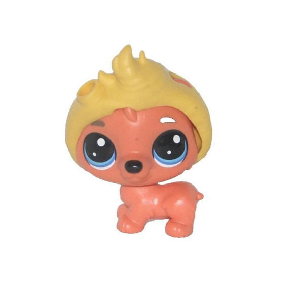 Littlest Pet Shop Dog Bear Cub with Hair Figure c-25284 - Picture 1 of 3